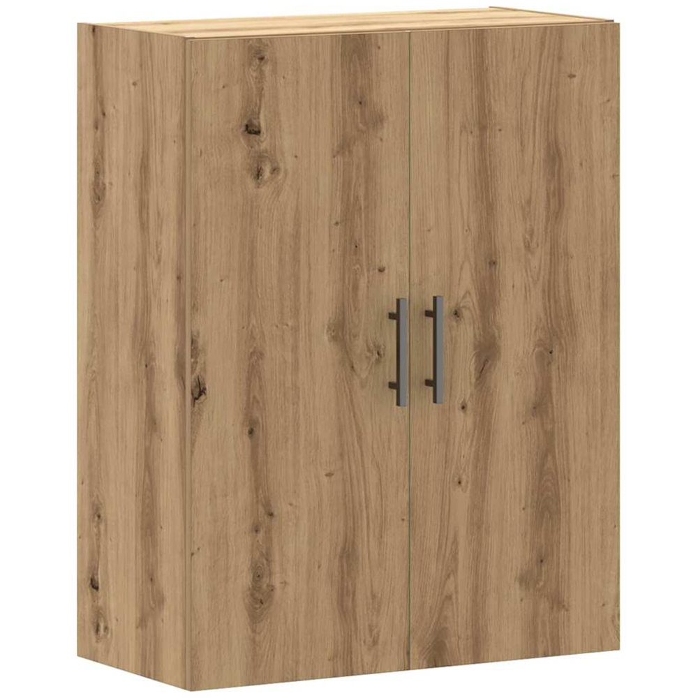 vidaXL 2 Door Brown Artisan Oak Wall Mounted Cabinet 2 Pack Image 2