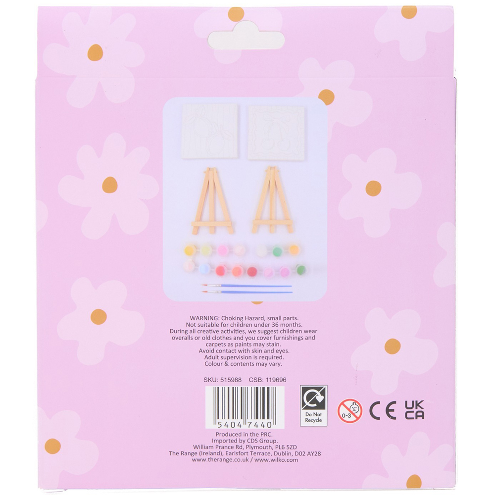 Mini Canvas Painting Set Image 4