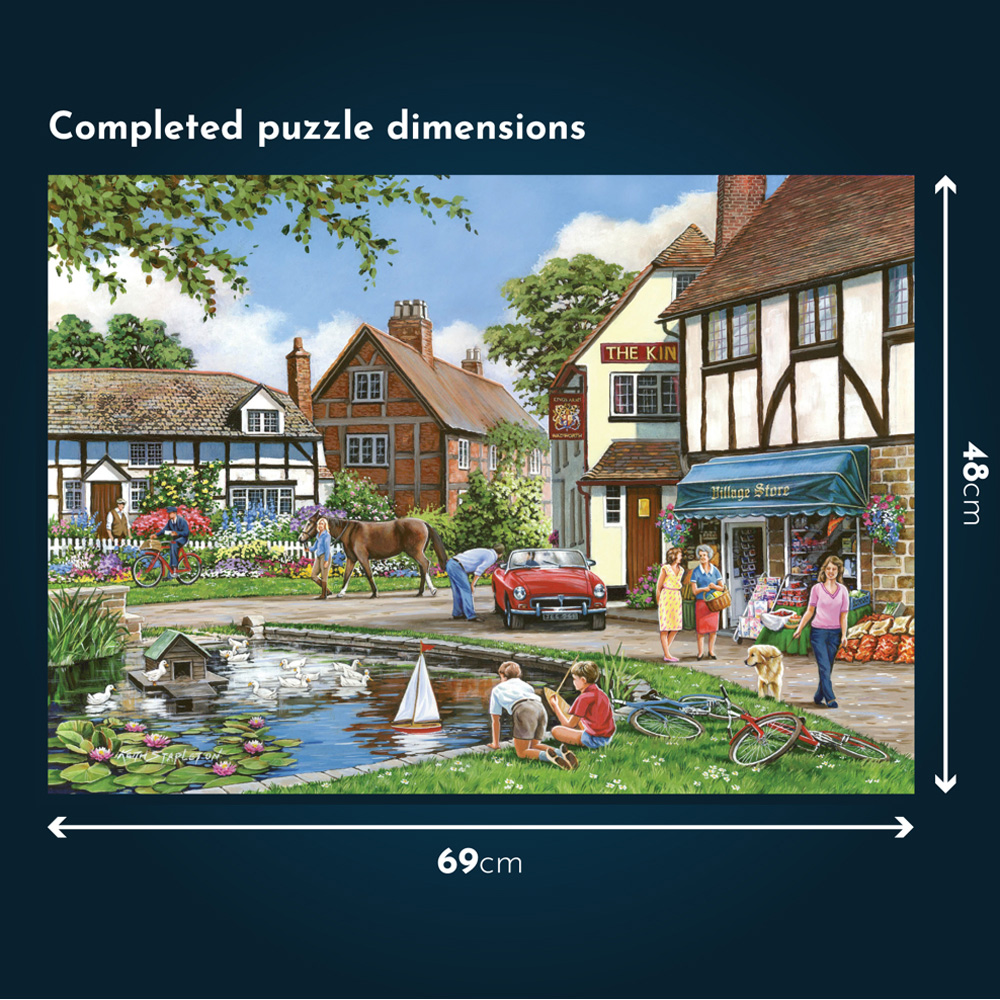 The House of Puzzles Colourful Cocktails 1000 Piece Jigsaw Puzzle Image 7