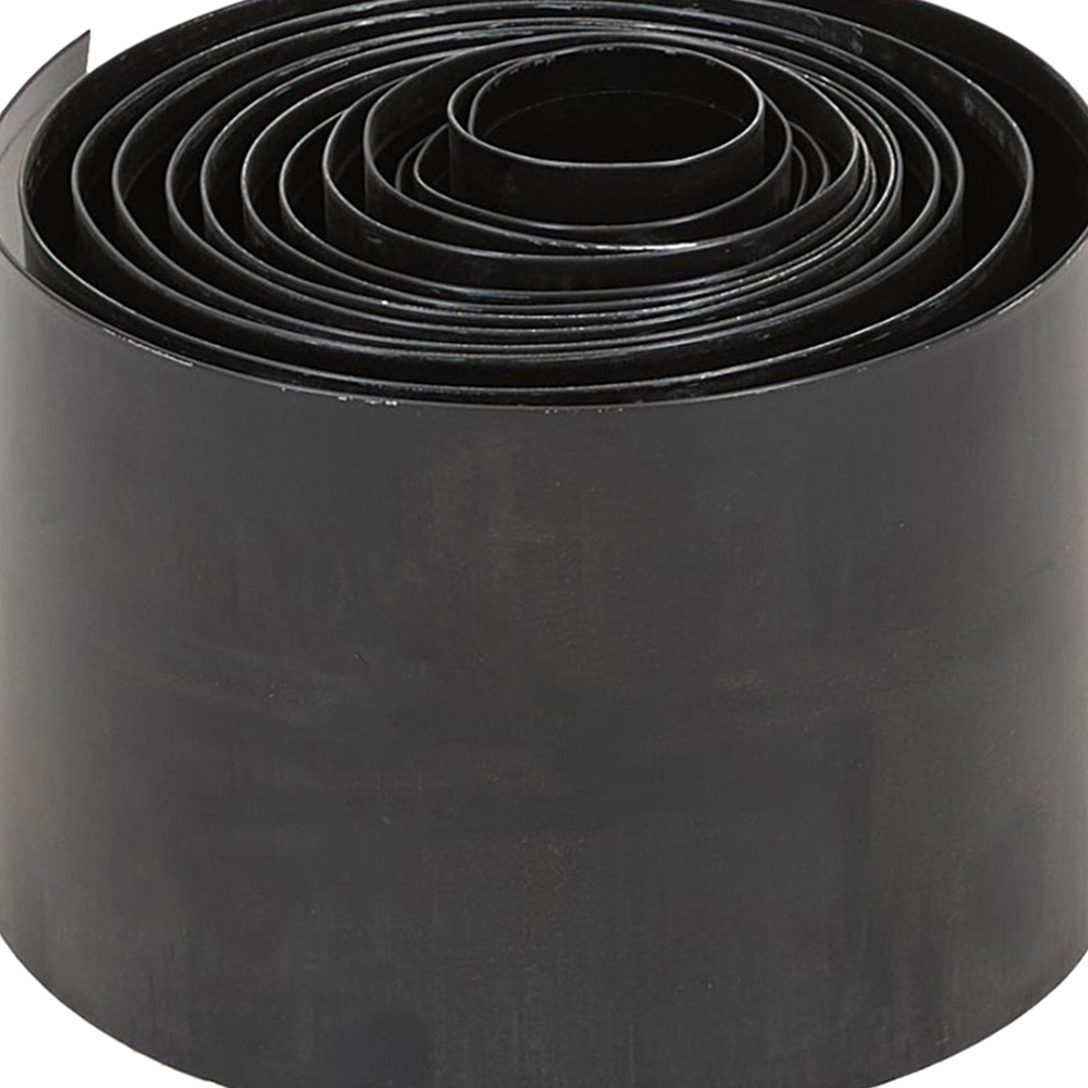 Living and Home 5m x 14cm Black Metal Flexible Lawn Edging Image 4