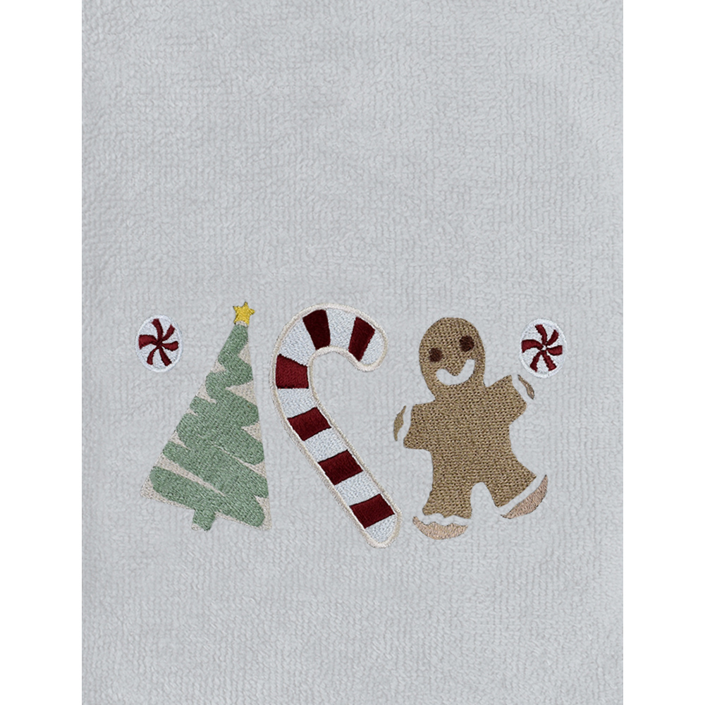 Noel Square Sweet Shop White Hand Towel 2 Pack Image 3