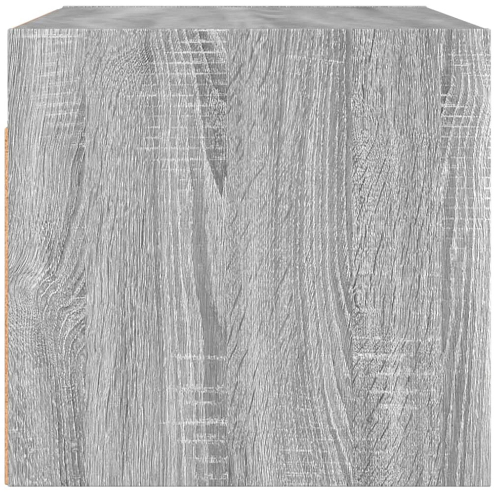 vidaXL 2 Door Grey Sonoma Wall Cabinet Image 7