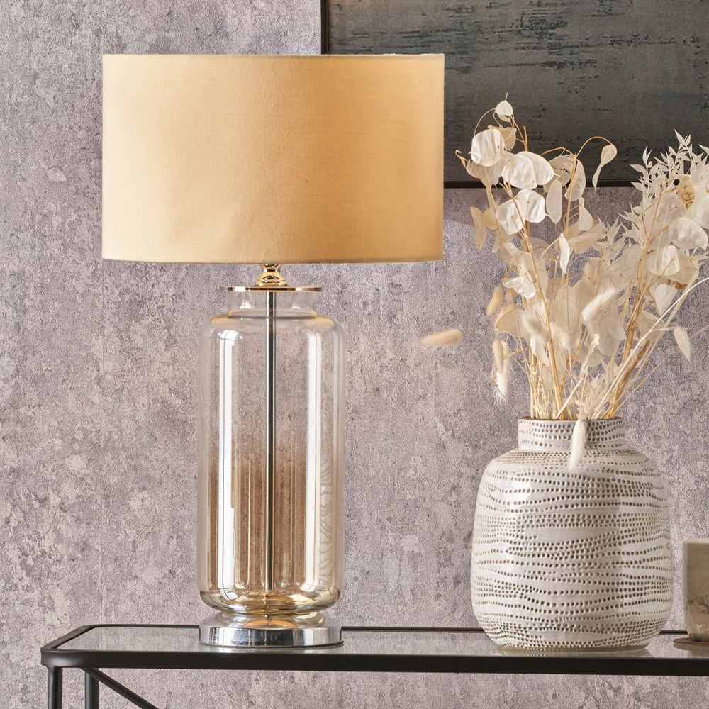 Pacific Lifestyle Vivienne Lustre Ombre Glass Table Lamp Image 2
