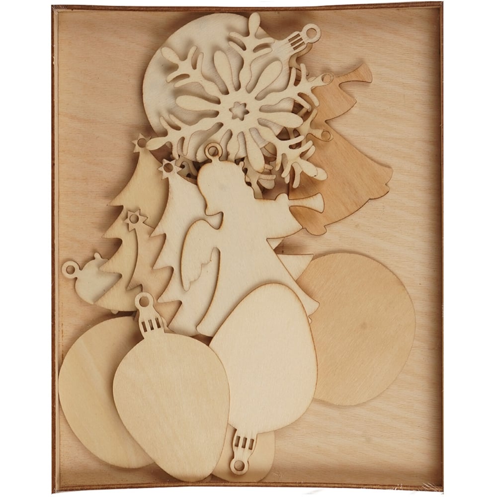 Make Your Own Wooden Decorations Kit Image