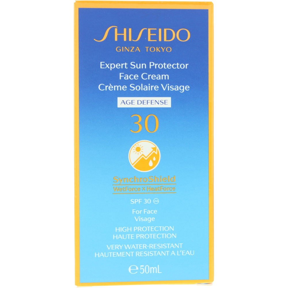 Shiseido Expert Sun Protector Age Defence Face Cream SPF 30 50ml Image 3
