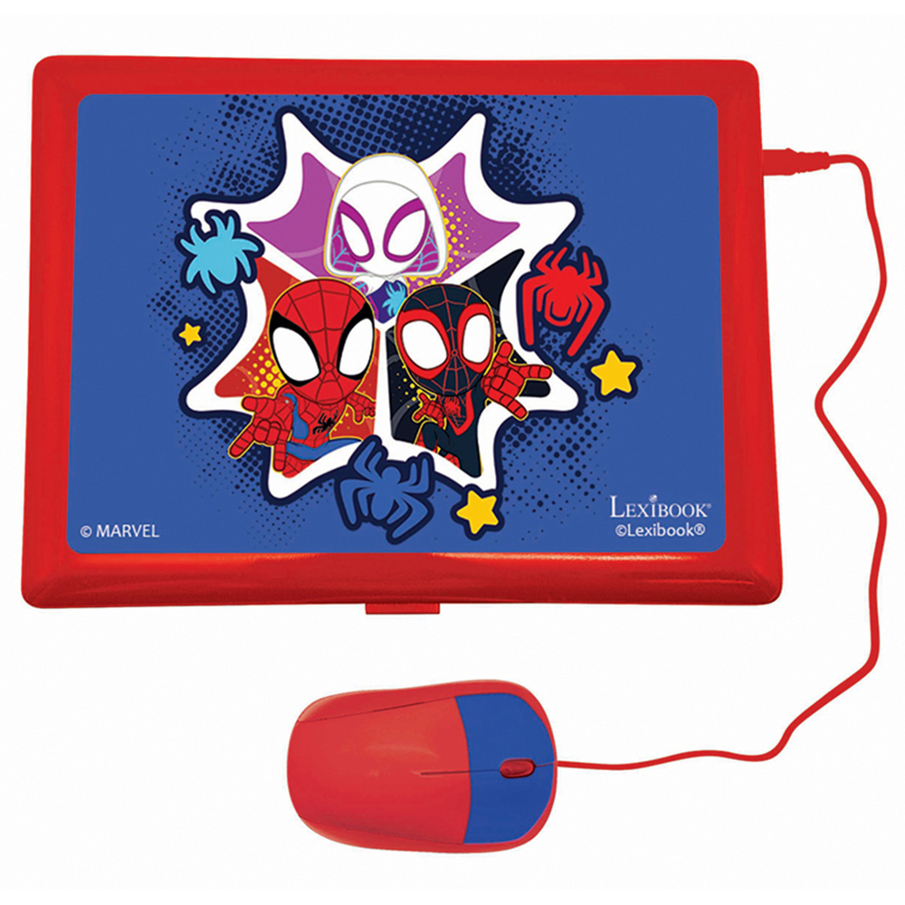 Lexibook Spider-Man Bilingual Educational Laptop Image 2