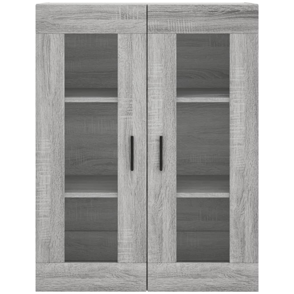 vidaXL 3 Door 3 Drawer Grey Sonoma Highboard Image 6