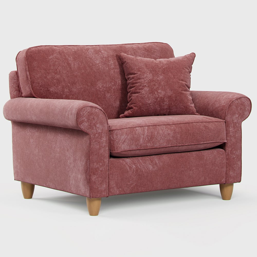 Sinatra Glory Deep Terra Snuggle Chair Image 2