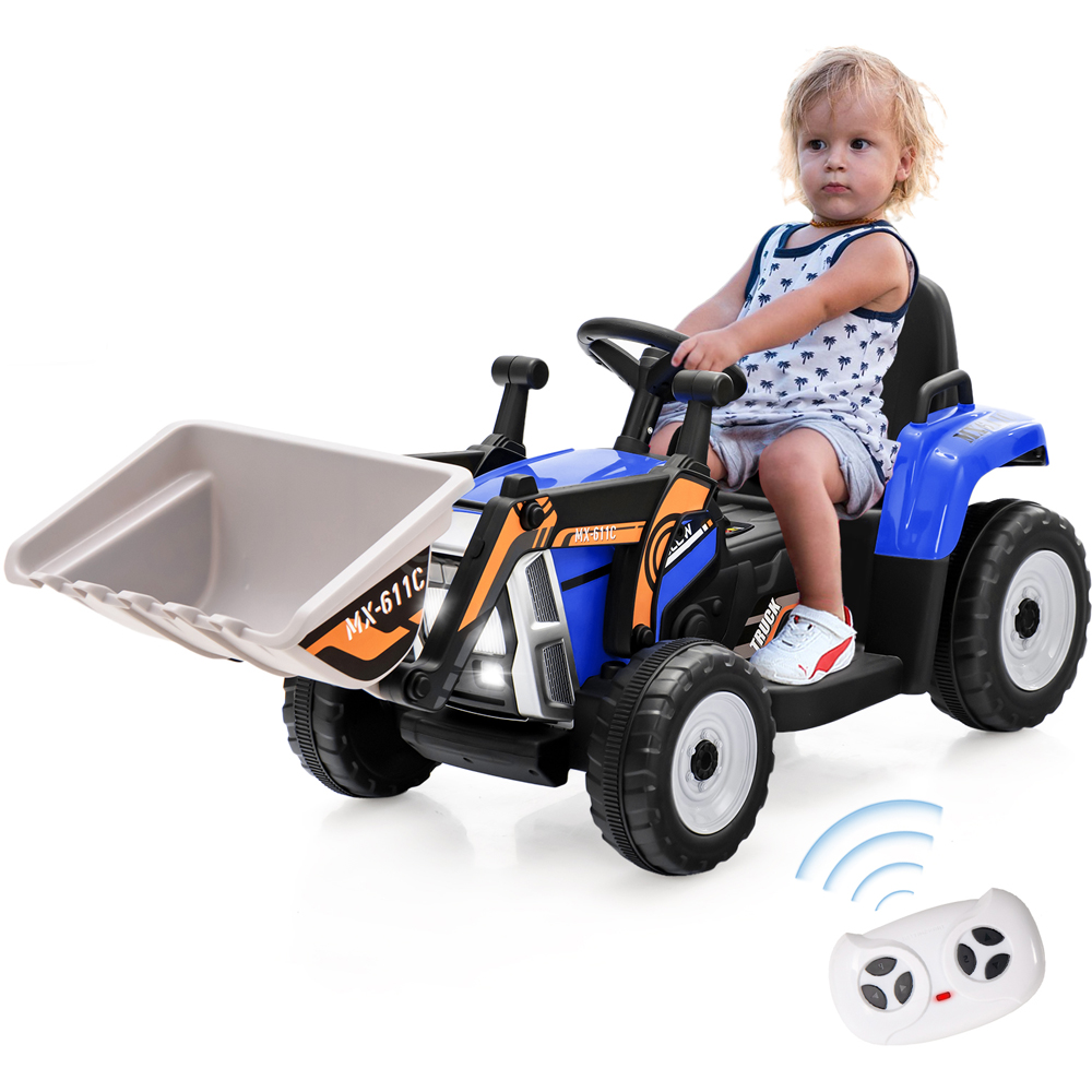 Costway Blue Battery Powered Loader Digger Image 3