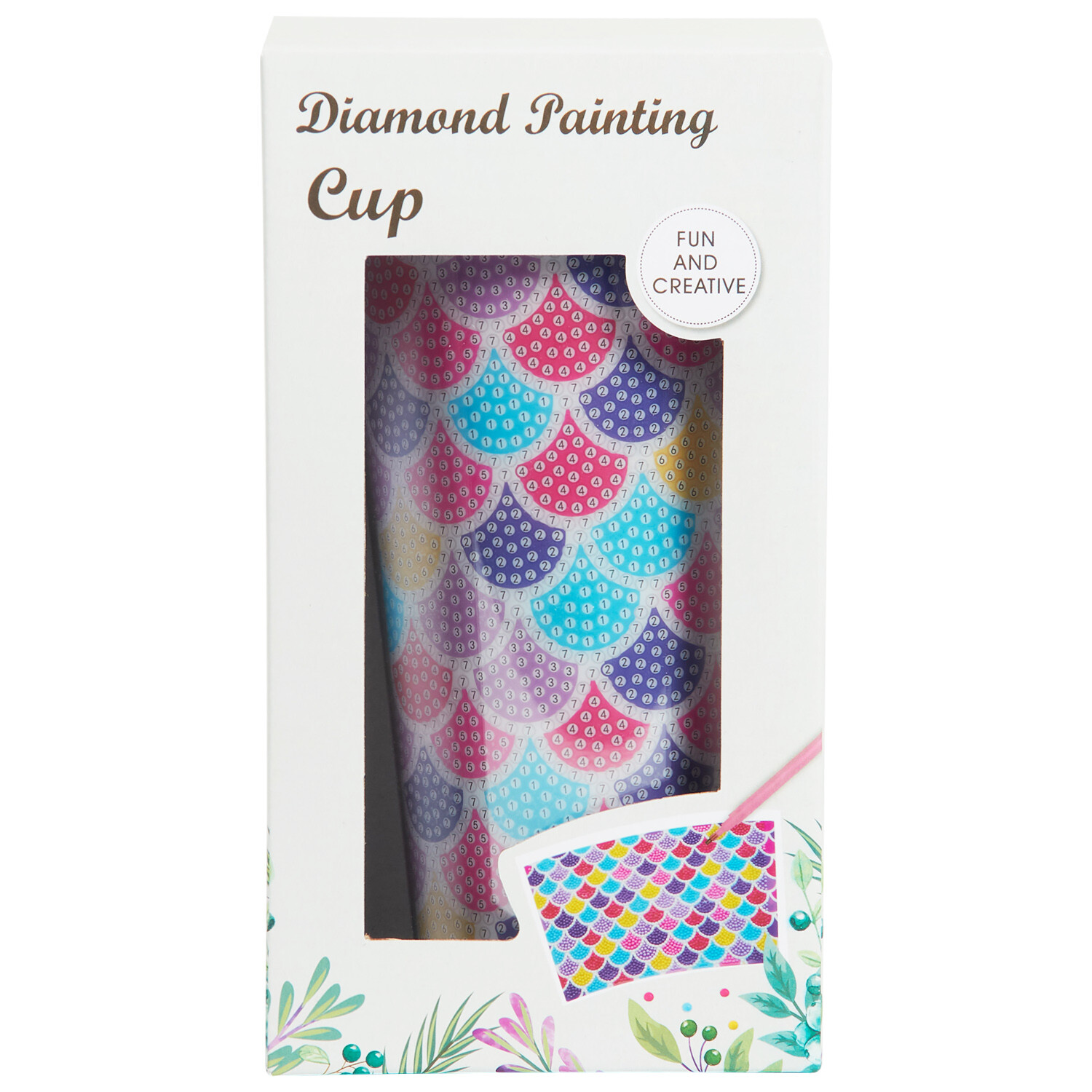 Assorted Diamond Painting Cup - Multicolour Image 1