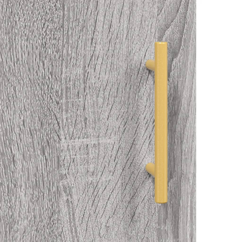 vidaXL 2 Door Grey Sonoma Wall Cabinet Image 9