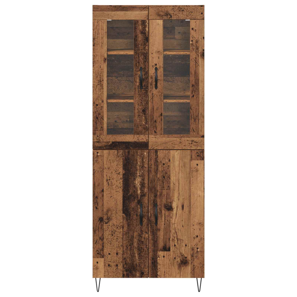 vidaXL 4 Door Old Wood Sideboard Image 8