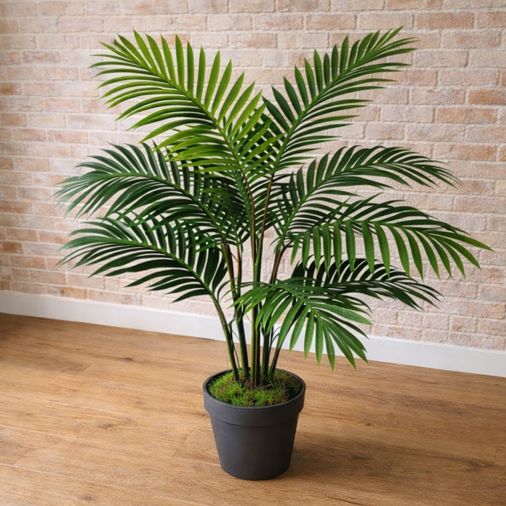 Leaf Areca Palm Artificial Tree Pot 3ft Image 5