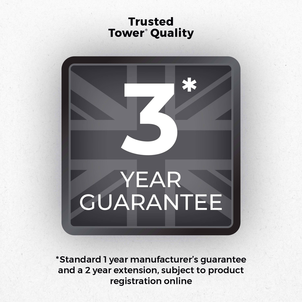 Tower Sera T20086GRY Grey 4 Slice Toaster Image 8