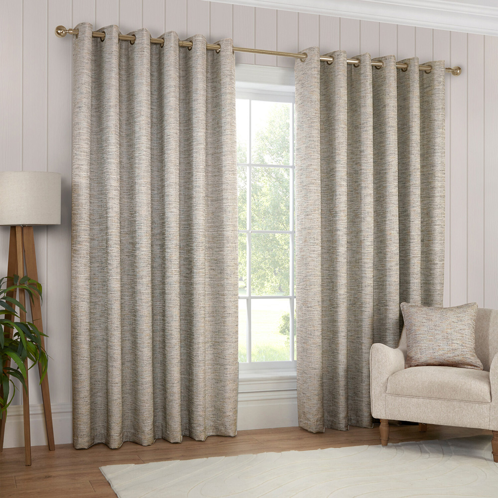 Sennen Blackout Eyelet Curtain 168 x 229cm Image 2