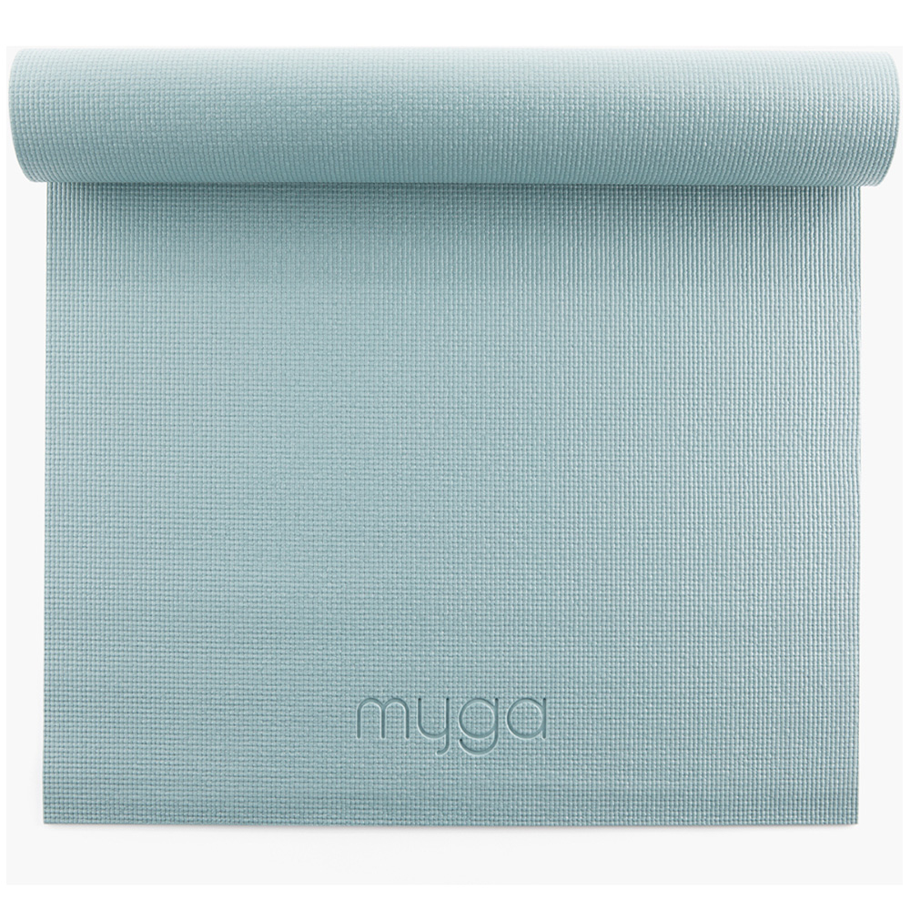 Myga Teal Entry Level Yoga Mat Image 3