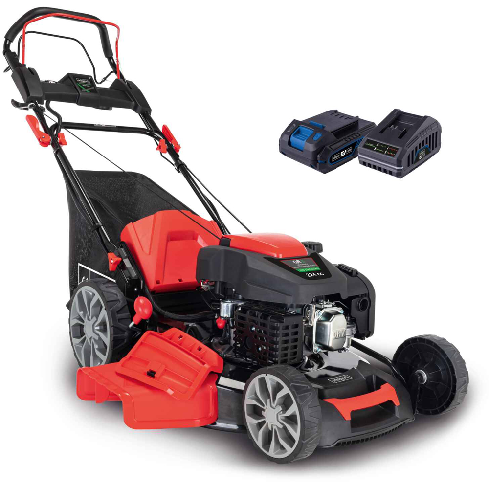 Scheppach MS225-56E Self-Propelled 56cm Petrol Lawn Mower 224cc Image 2
