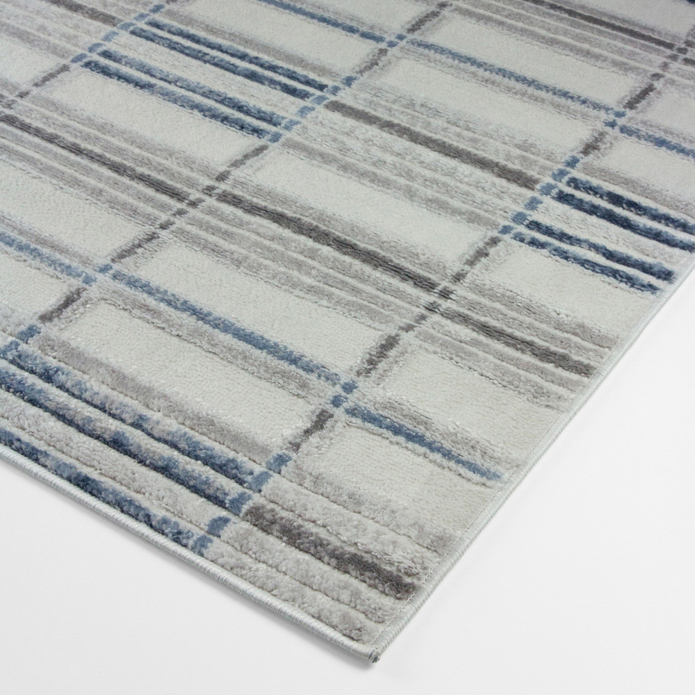 Arthouse Muse Check Lines Navy Rug 160 x 230cm Image 2