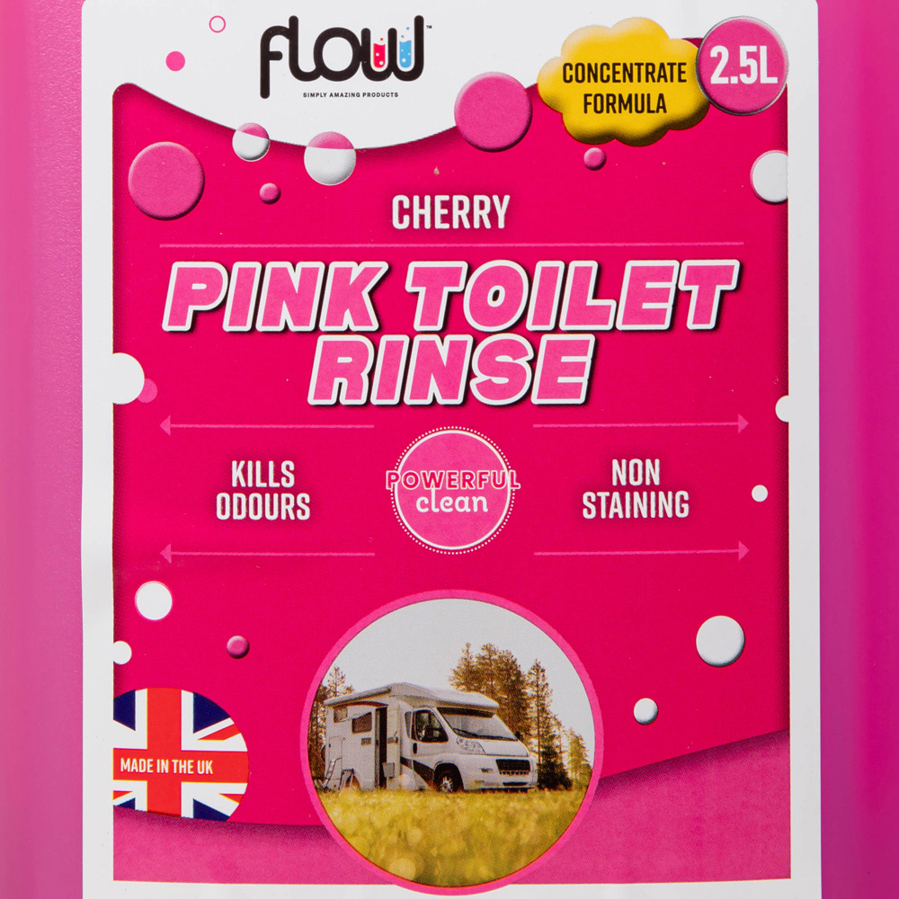Samuel Alexander Flow Cherry Pink Toilet Flush Concentrated Cleaning Rinse 2.5L Image 5