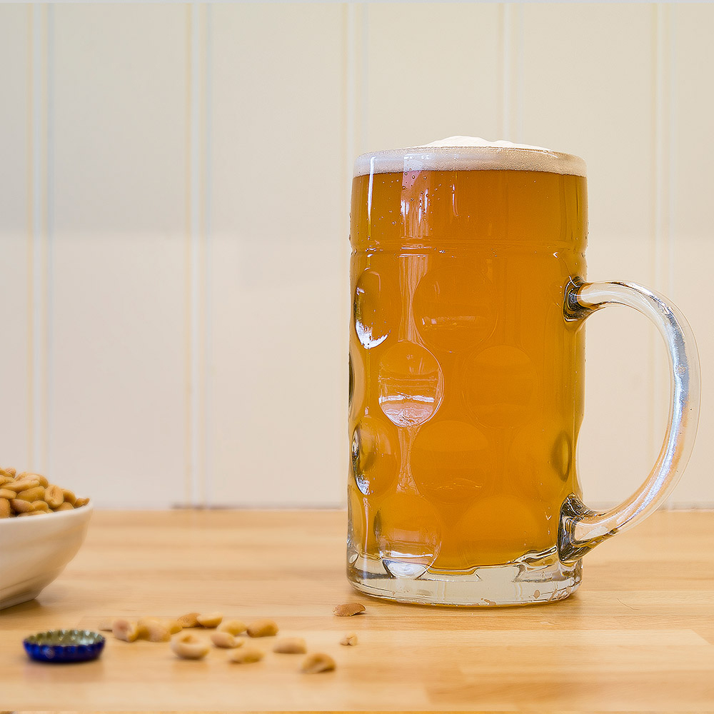 #winning Clear Giant Beer Stein 1L Image 2