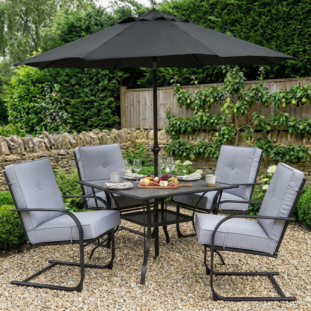 Monte Carlo 4 Seater Spring Rocker Set Image 4