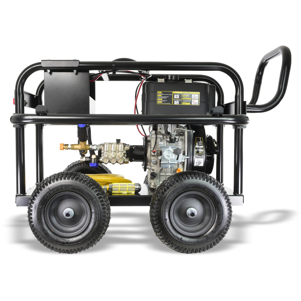 V-TUF TORRENT5GB 10HP Industrial Diesel Pressure Washer 200Bar with Gearbox Pump Image 3