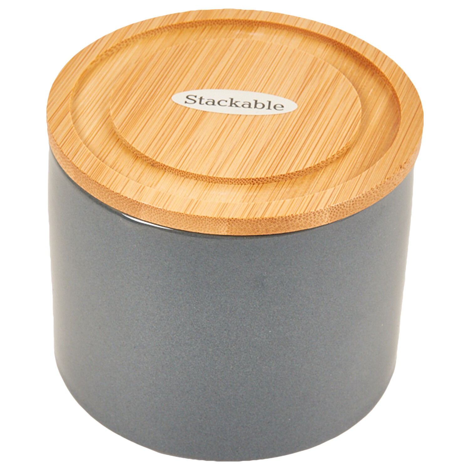 Stacking Canister - Grey Image 2