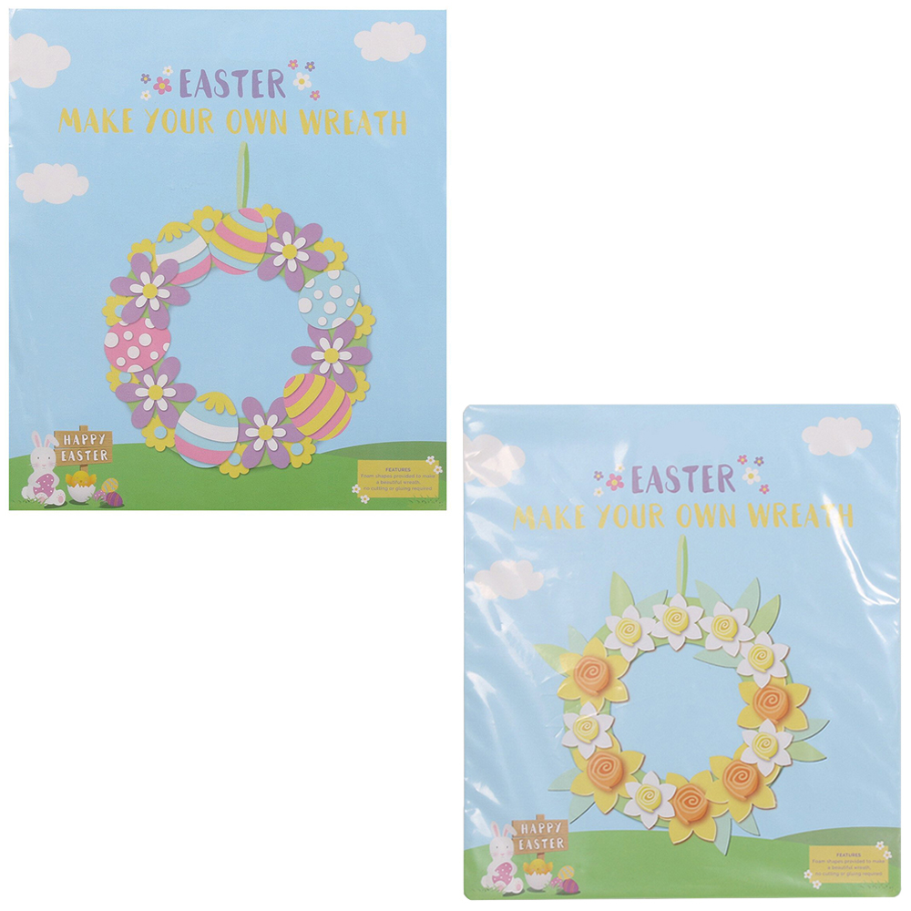 Single Easter Make Your Own Wreath Kit in Assorted styles Image 1