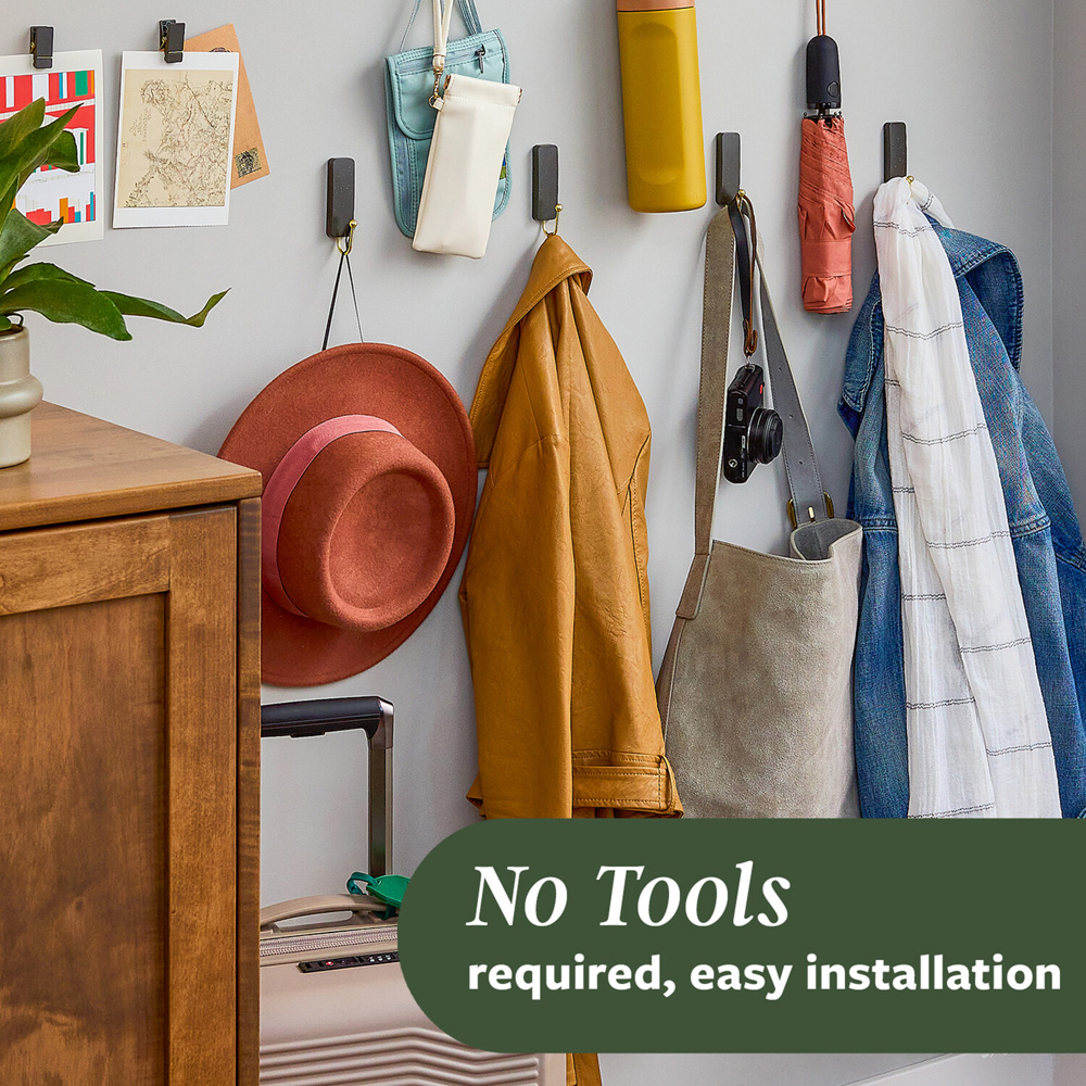 Pack of 6 Command Medium Wire Hooks Dusty Rose Image 6