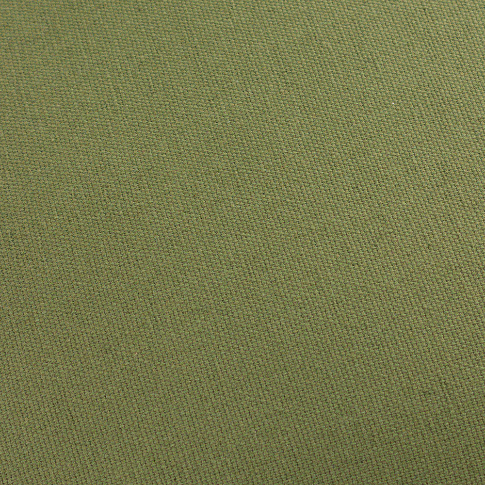 Yard Holmfirth Green Plain Cotton Canvas Cushion 45 x 45cm Image 5