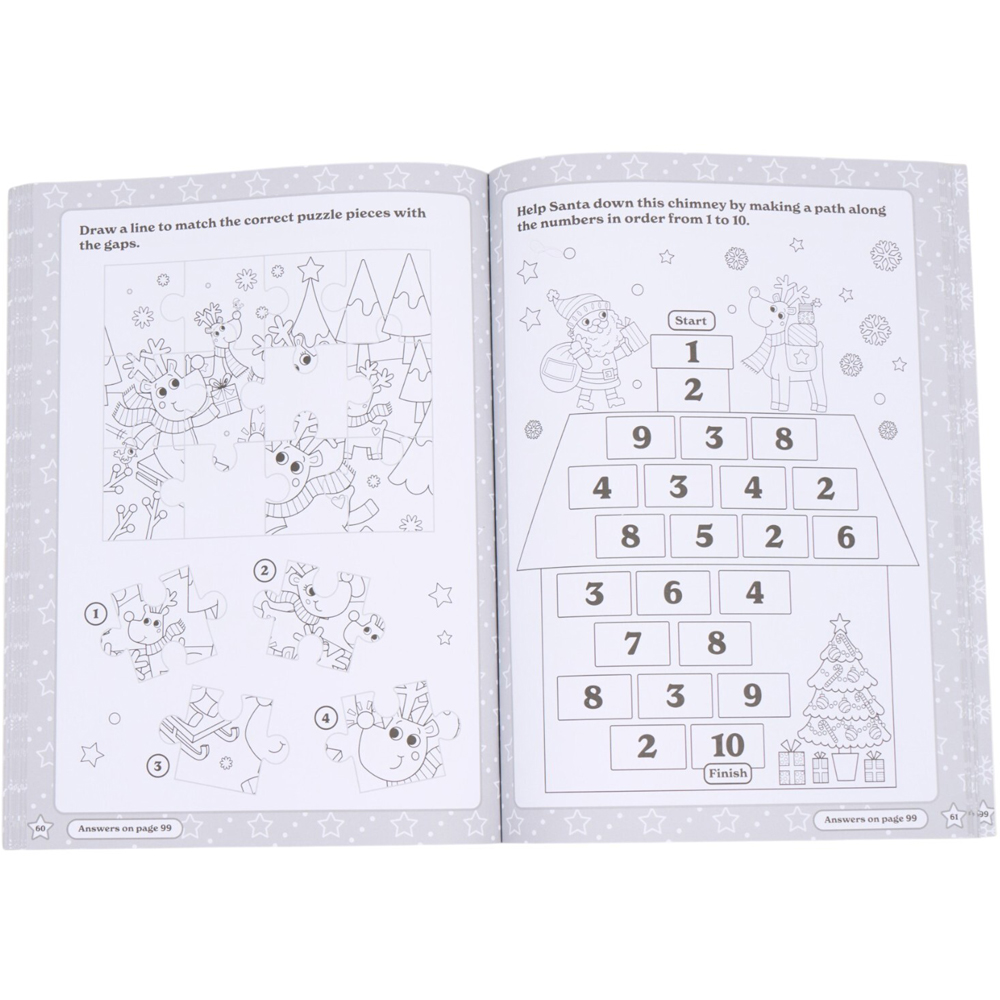 100 Christmas Puzzles Book Image 3