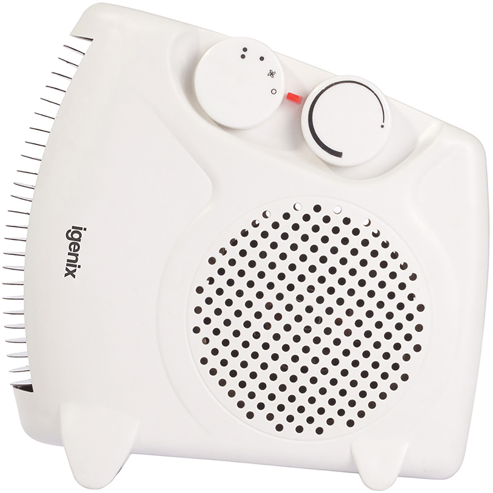 Igenix White Upright Flat Portable Electric Fan Heater 2000W Image 5