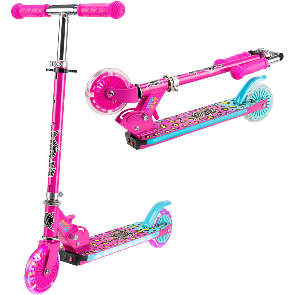 Xootz Pink Wild Rider LED Scooter Image 3