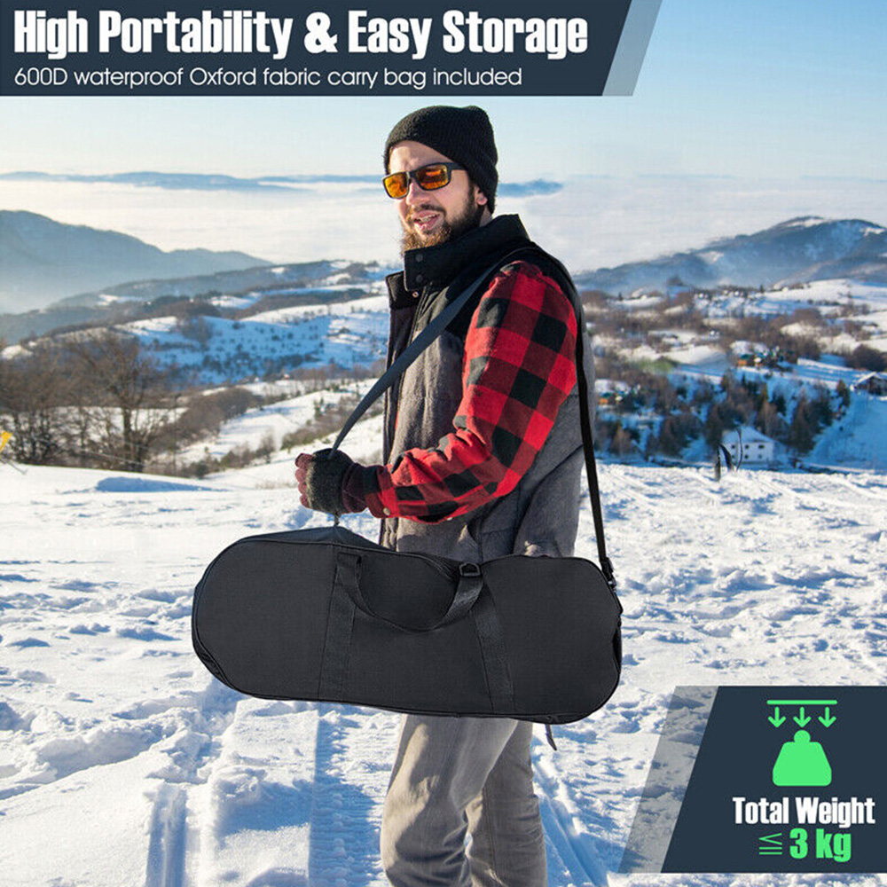 Costway 4 in 1 Lightweight Terrain Snowshoes 30 inch Image 6