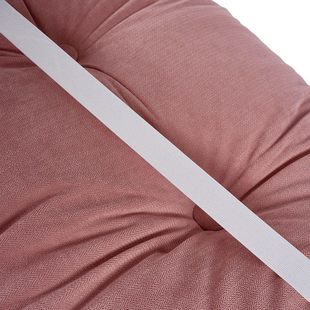 Living and Home Pink Chenille Headboard Pillow 60 x 150cm Image 3