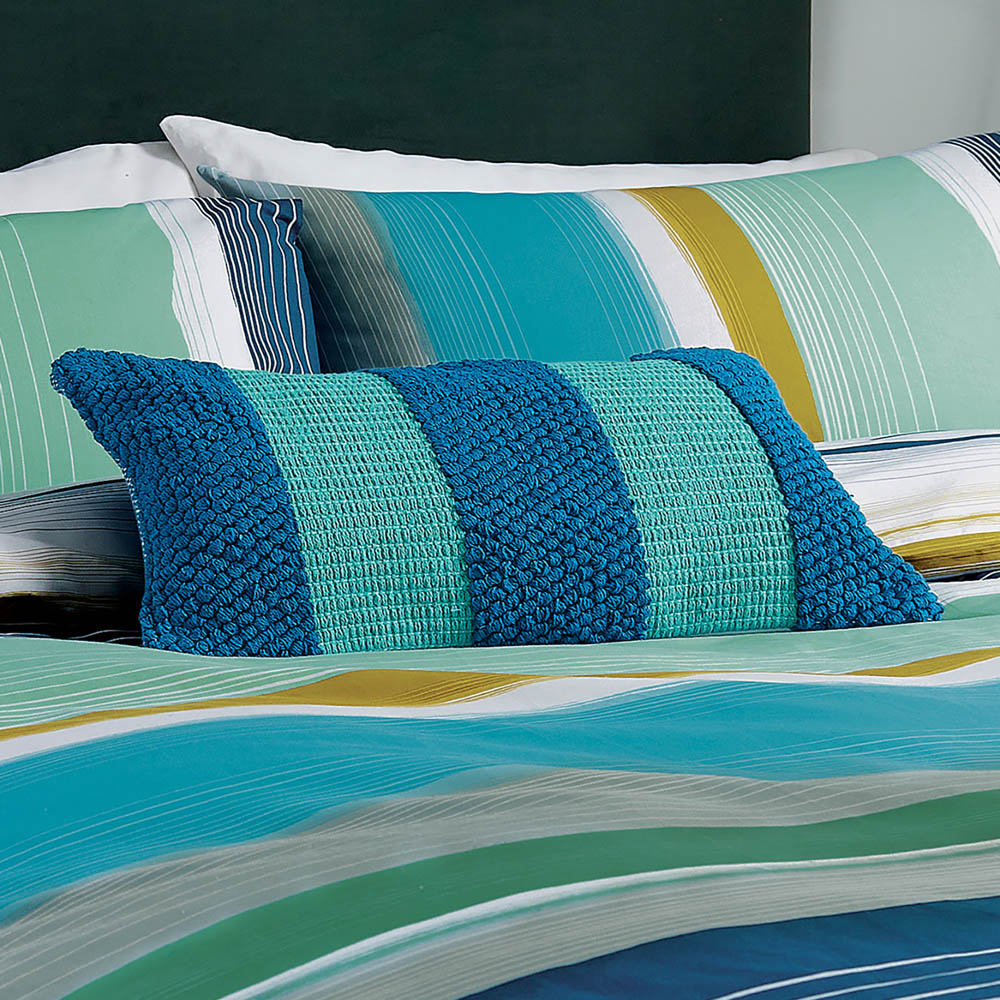 Helena Springfield Isla Blue Cushion 30 x 50cm Image 2
