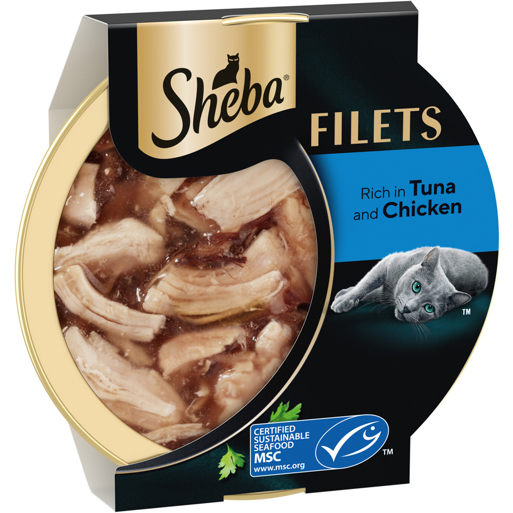 Sheba Fillets Cat Food Tuna and Chicken Image 2