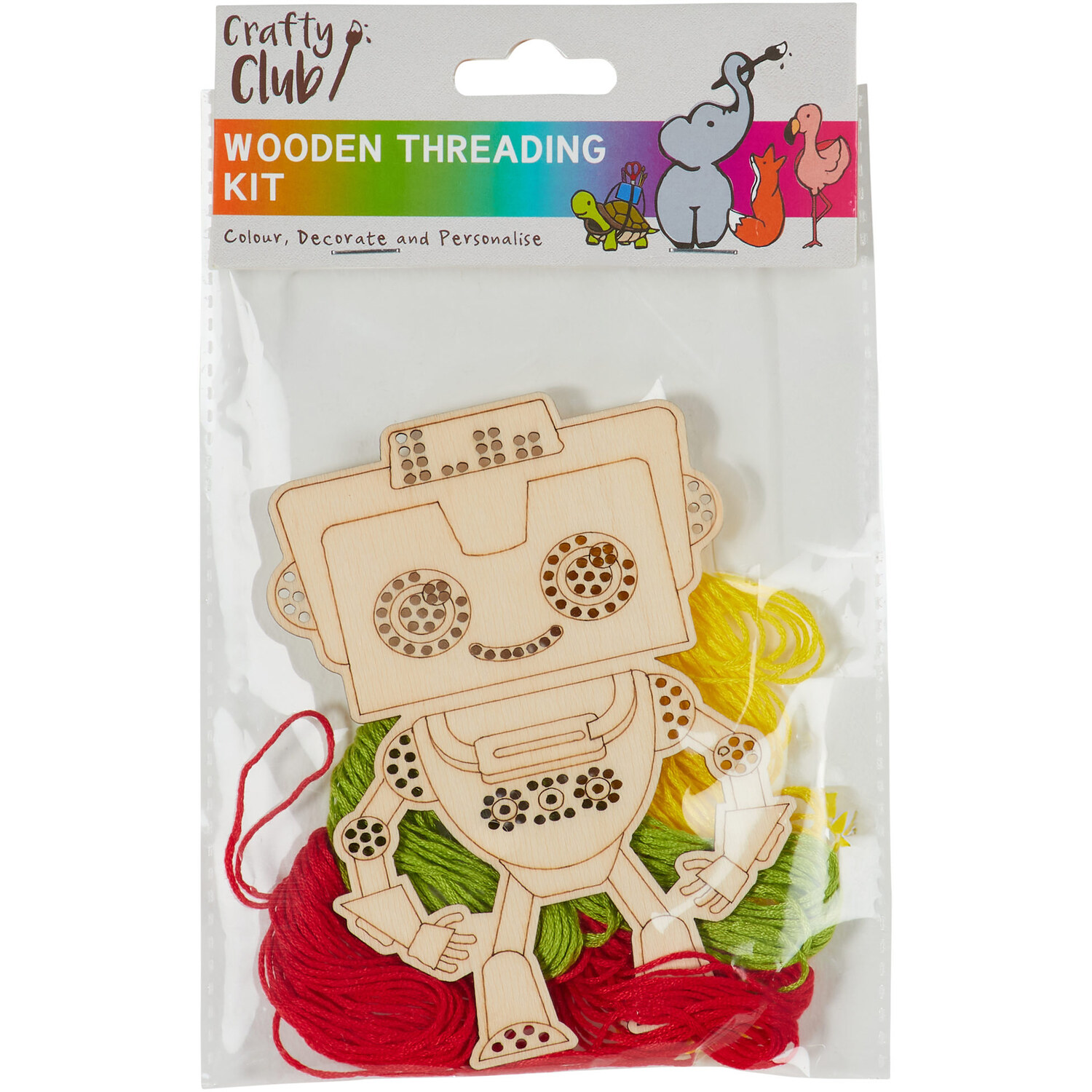 Crafty Club Wooden Threading Kit Assortment Image 3