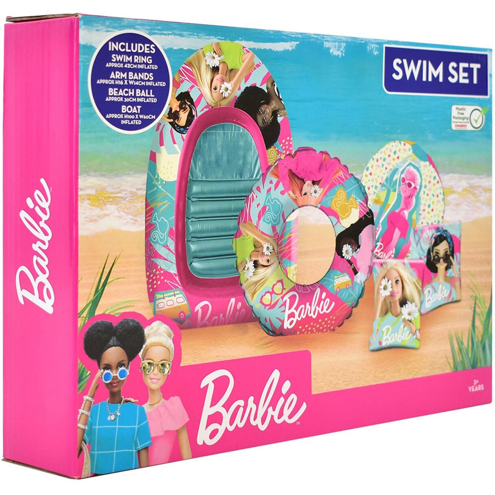 Barbie Swim Set with Boat - Multicolour Image 2