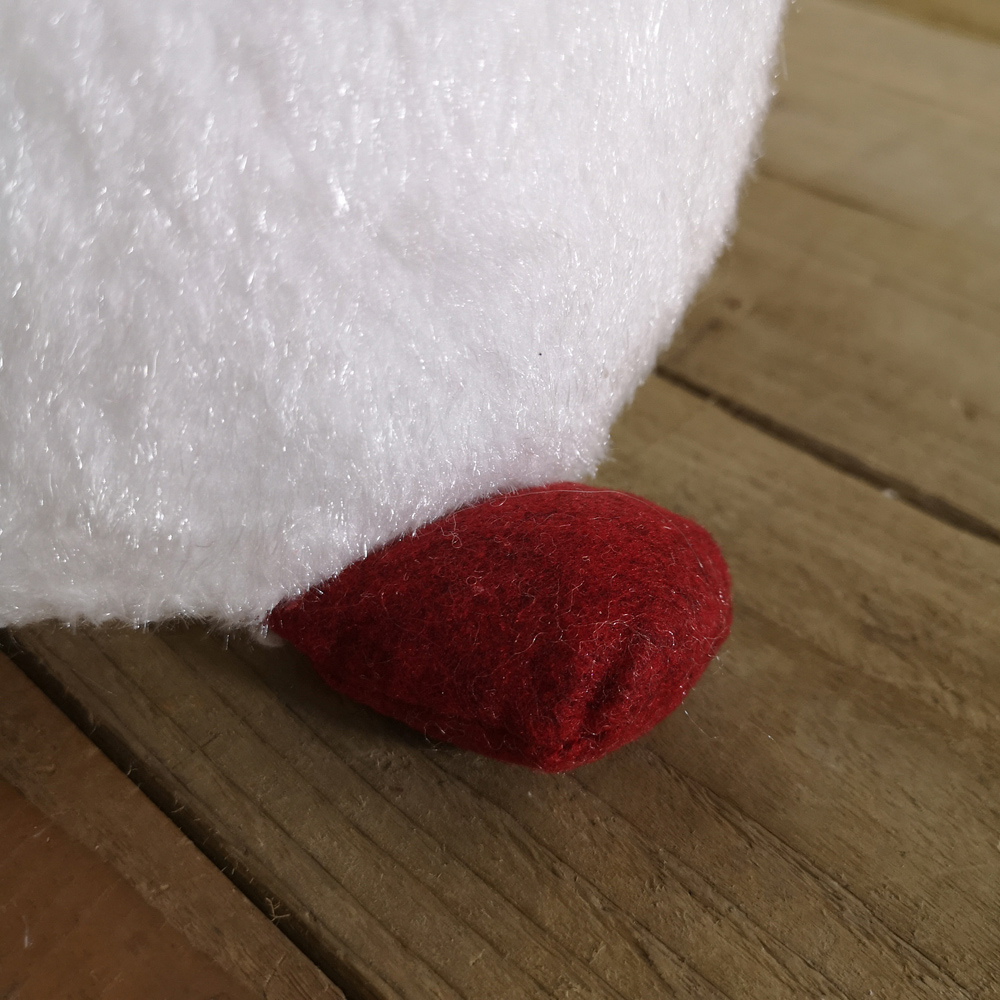 Samuel Alexander Red Snowflake Sitting LED Gonk Christmas Decoration 66cm Image 5