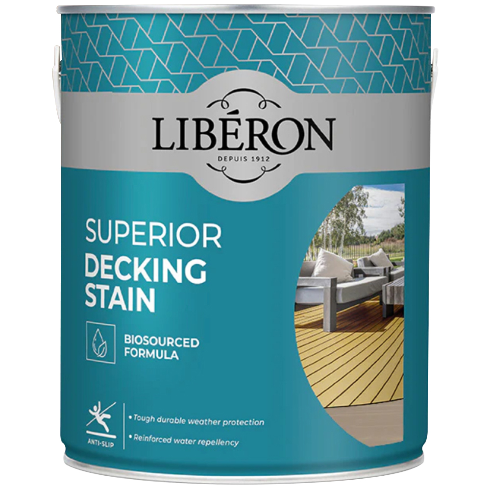 Liberon Superior Light Silver Decking Stain 2.5L Image 2