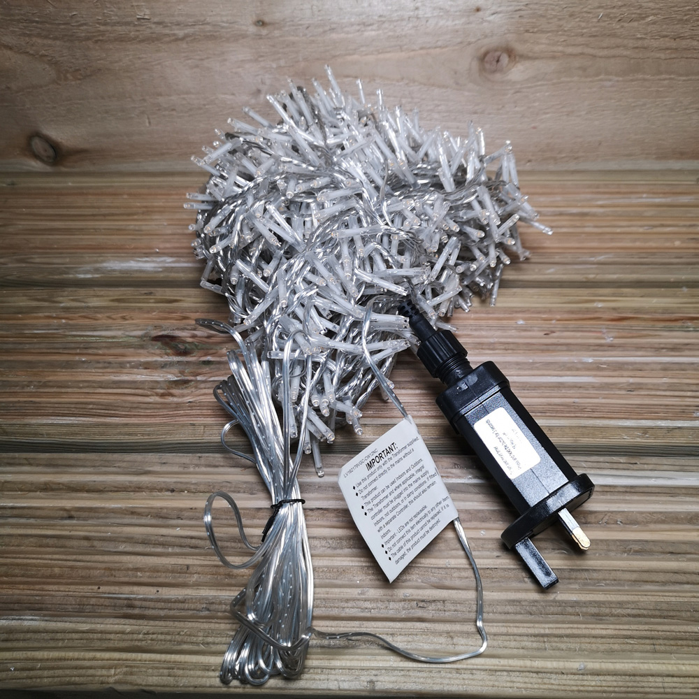 Premier 1000 Vintage Gold LED Multi-Function Clear String Light 25m Image 6