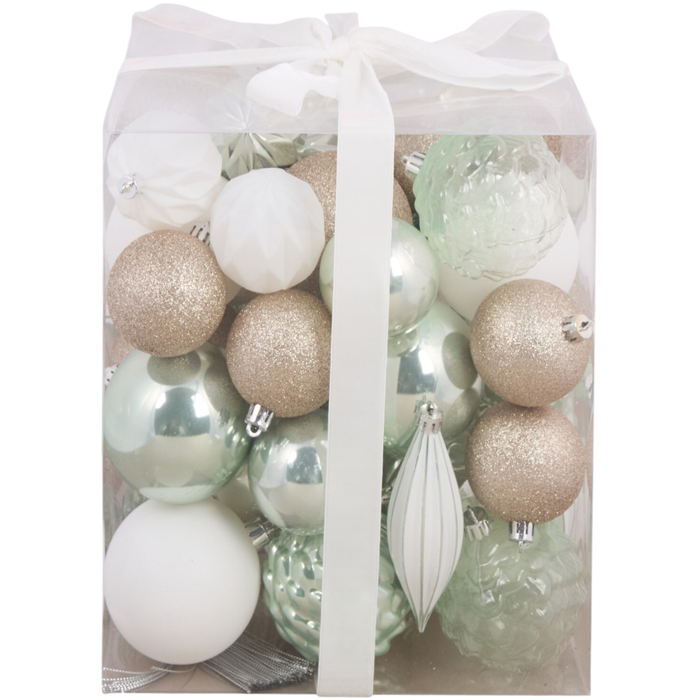 Pack of 50 Nordic Noel Baubles Image 2
