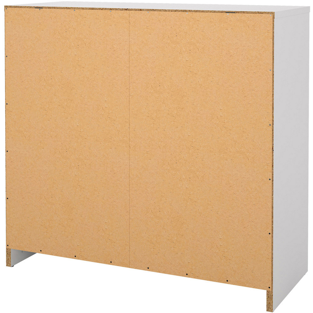 Furniture To Go May 3 Drawer White Chest of Drawers Image 6