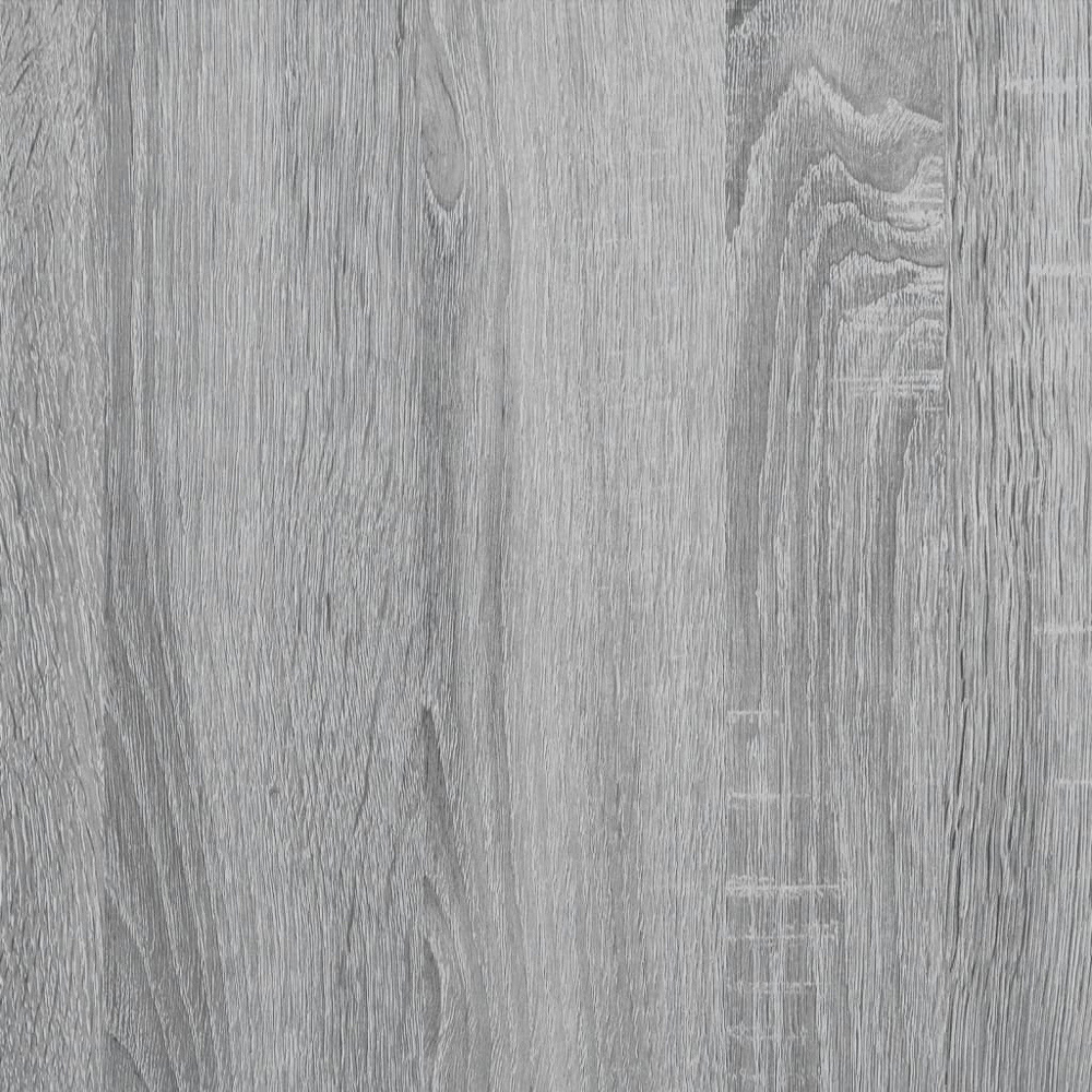 vidaXL 4 Door Grey Sonoma Wooden Highboard Image 7