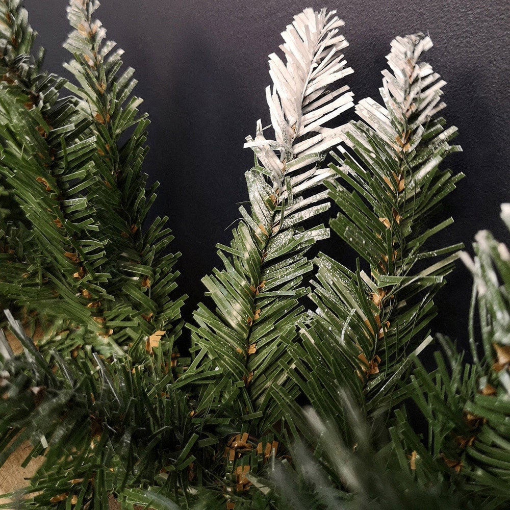 Samuel Alexander Green Snowy Christmas Garland 270cm Image 6