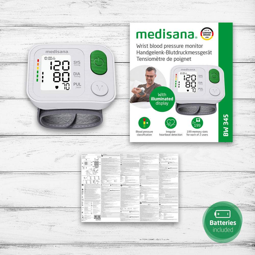 Medisana BW 345 Wrist Blood Pressure Monitor Image 5