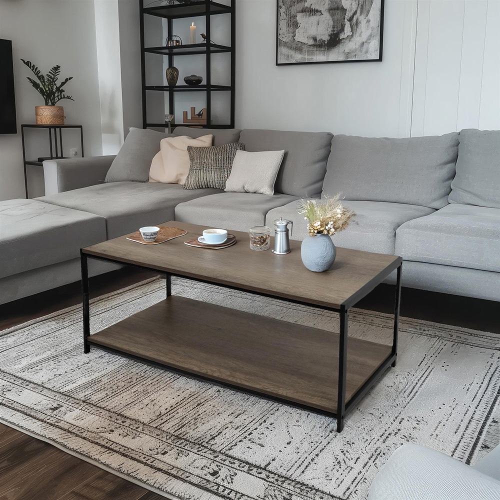 House Of Home Grey Coffee Table Image 4