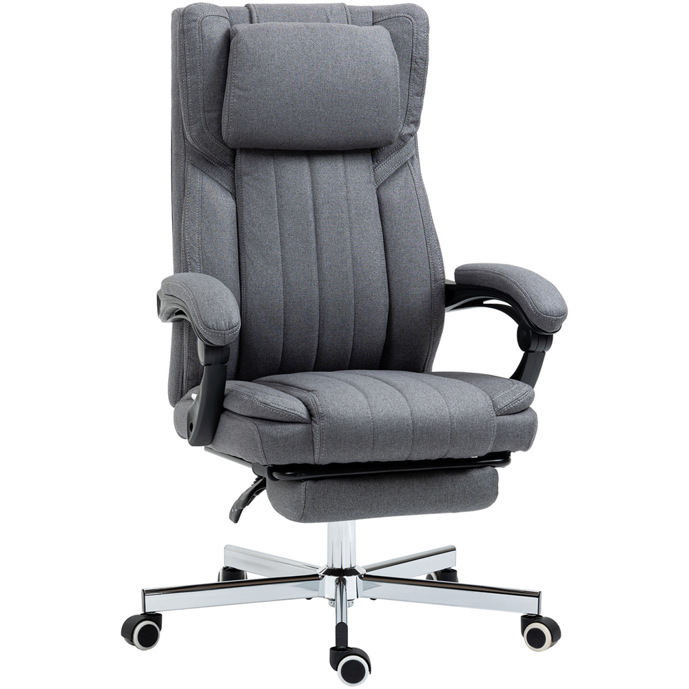 Portland Dark Grey Office Chair Image 2