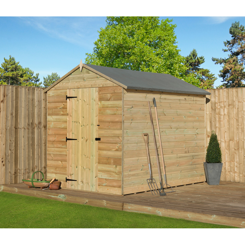 Empire Sheds 9000 6 x 6ft Tongue and Groove Apex Garden Shed Image 3